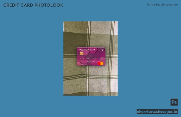 USA Deutsche Bank Mastercard Photolook Beispielvorschau